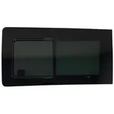 Omac Fenster Seitenfenster für Mercedes Vito W447 2014-2025 Links L2 L3, (1 St), Haltbar, Langlebig schwarz