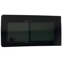 Omac Fenster Seitenfenster für Mercedes Vito W447 2014-2025 Links L2 L3, (1 St), Haltbar, Langlebig schwarz