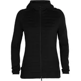 Icebreaker Merino ZoneKnit Zip - Kapuzenpullover - Damen - Black - S