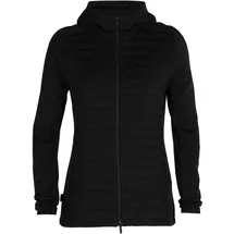 Icebreaker Merino ZoneKnit Zip - Kapuzenpullover - Damen - Black - S