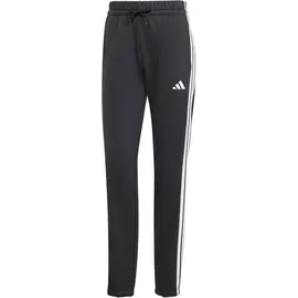 adidas Essentials 3-Streifen French Terry Cuffed Joggers Black / White XS