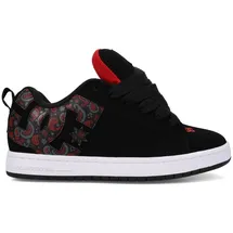 DC Shoes Court Graffik Schwarz/Grau/Rot 43
