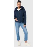 Marikoo Winterjacke "Samuiaa XVI", Damen, Gr. L, blau (navy), Obermaterial: 100% Polyester; Futter: 100% Polyester; Wattierung: 100% Polyester; Ärmelfutter: 100% Polyester, Jacken Winterjacke, mit Kapuze, Topseller