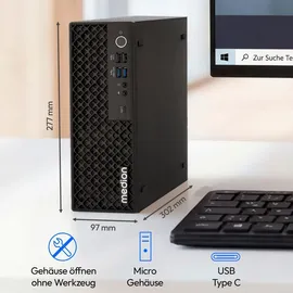 Medion Picoworx T80 III Mini-PC 2023 16 GB RAM 512 GB SSD Intel Arc Graphics Windows 11