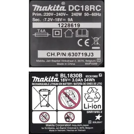 Makita Power Source Kit 18 V Li-Ion 3,0 Ah 191A24-4