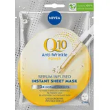 NIVEA Q10 POWER Anti-Falten Tuchmaske 1 Stück