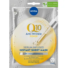 NIVEA Q10 POWER Anti-Falten Tuchmaske 1 Stück