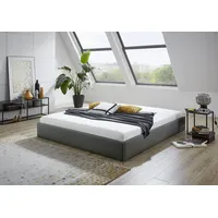 Westfalia Schlafkomfort Polsterbett "Osaka", grau (anthrazit), B:165cm L:205cm, Bezug:Kunstleder,