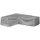 mehr Garten Premium Protect Eck-Lounge-Abdeckung 255 x 195 x 80 cm Hellgrau