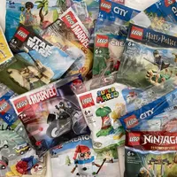 LEGO Polybag 24 verschiedene Tüten, bunt gemischt, ideal für Adventskalender