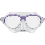 Cressi Moon Kid Mask - Schnorchelmaske für Kinder, Transparent/Flieder, Einheitsgröße
