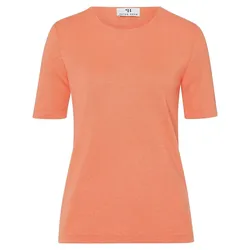 Rundhals-Pullover aus Seide Kaschmir Peter Hahn Seide/Kaschmir orange, 46
