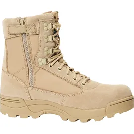 Brandit Textil Tactical Zipper Stiefel Camel 43