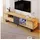 stilvora Lowboard 190x50x40 cm Natur/Metall