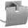 Wenko Toilettenpapierhalter Genova Shine silber, matt, 1 St.