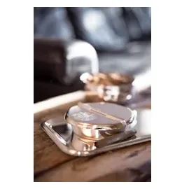 Edzard Klapp-Aschenbecher Herald, schwerversilbert, ø 9,3 cm