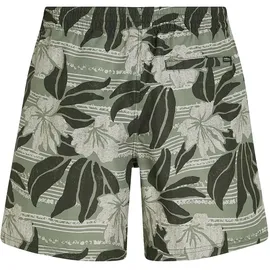 O'Neill Herren Badeshorts Cali Floral 16'', green dusty flower XXL