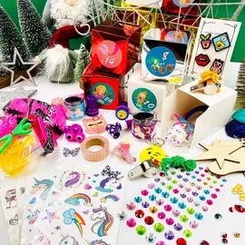 Oblique Unique DIY Adventskalender für Mädchen 24 Geschenke