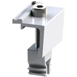 Alumero AS 2.1 Abschlussklemme Click mit Pin höhenverstellbar