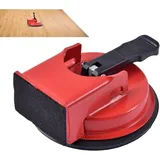 Werkzeug Zum Verlegen Und Zusammenführen Von Bodenbelägen, Saugnapf, Robust, Verstellbar, Parkett, Laminat, Vinyl, Rot