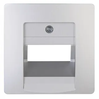 Kopp 326120185 Wandplatte/Schalterabdeckung silber