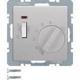 Berker Temperaturregler 20316084 alu
