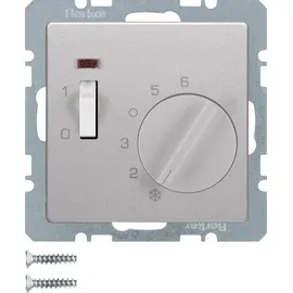 Berker Temperaturregler 20316084 alu