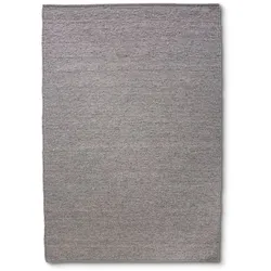 Allgäuer Teppichmanufaktur Webteppich Alpina Elegance 200 x 250 cm Schurwolle Grau Hellgrau