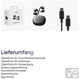 Shokz OpenDots Air Schwarz
