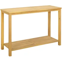vidaXL Gartenkonsole Tisch 110 x 40 x 75 cm Braun