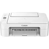 Canon PIXMA TS3351 Farbtintenstrahl-Multifunktionsgerät (Drucken, Scannen, Kopieren, 3, 8 cm LCD Anzeige, WLAN, Print App, 4.800 x 1.200 DPI) Weiss