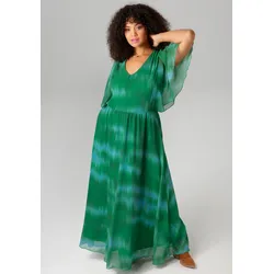 Aniston PLUS Maxikleid, zeitloses Design Aniston PLUS grün-türkis 52