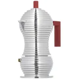 3 Tassen silber/rot