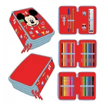 Disney Mickey gefülltes 3-stöckiges Federmäppchen