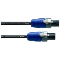 Cordial CPL 5 LL 2 Lautsprecherkabel Speakon Schwarz, Blau,