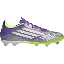 adidas F50 League FG/MG Herren Purple Rush/Cloud White/Lucid Lemon 40 2/3