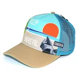 Coastal Trucker Cap khaki/teal Einheitsgröße