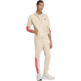 adidas Stadium 3-Streifen Trainingsanzug Beige XXL