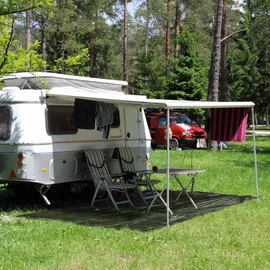 Relaxdays Abdeckplane grün 4 m x 5 m