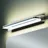 mai & mai Spiegelleuchte 60cm LED Badlampe Spiegellampe, 4000K Badezimmer Lampe Wandleuchte Chrom 14W SparkLuxe
