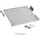 Triton RAC-UP-350-A1 19" Fachboden 1HE, 350mm, 40kg, grau