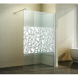 FA-Bausysteme Walk-In Glas Dusche Scherben 40 cm