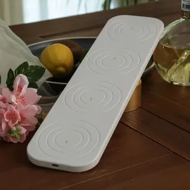 uYuni Ladestation für aufladbare Outdoor LED Teelichter/Kerzen 40x10cm