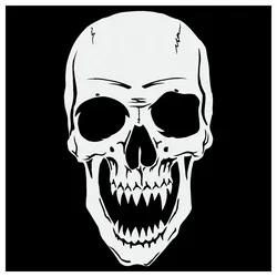 Skull #0107 | Totenkopf Airbrush-Schablone ca. A4