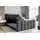 altdecor Boxspringbett Boxi1-Z King 160 x 200 cm H3/H4 Dunkelgrau