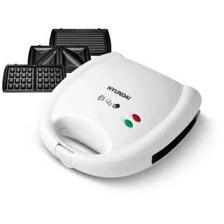 Hyundai 3-in-1-Sandwichmaker "SM627", weiß,