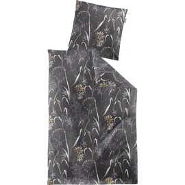IRISETTE Koala Floral Grau 135 x 200 cm + 80 x 80 cm