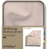 Schlafgut »Knitted Jersey uni, aus Bio-Baumwolle mit Elasthan, Reißverschluss«