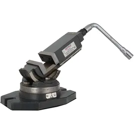 Optimum Schraubstock Metall 50 mm blau
