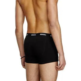 Diesel Herren Boxershorts, 3er Pack - DAMIEN-UTLT, Trunks, Cotton Stretch Schwarz M